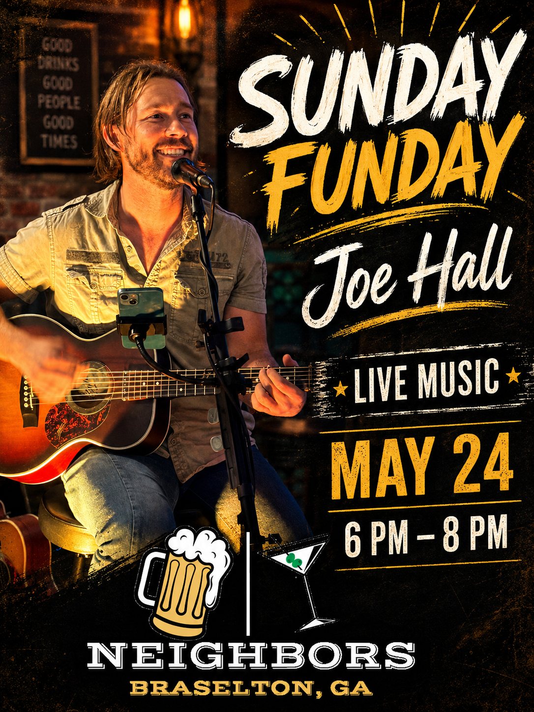 Joe Hall — Live Music
